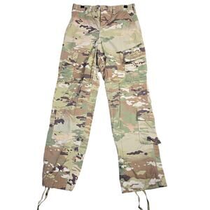 Fox Apparel Army Combat Uniform Pants Mens 31x32 Multicam Cargo Camo Ripstop